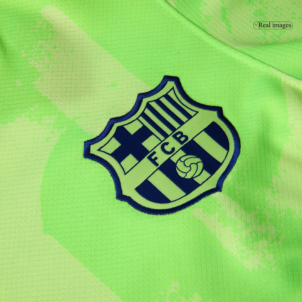 Barcelona Third Away Soccer Jersey Kit 2024/25 (Jersey+Shorts+Socks)