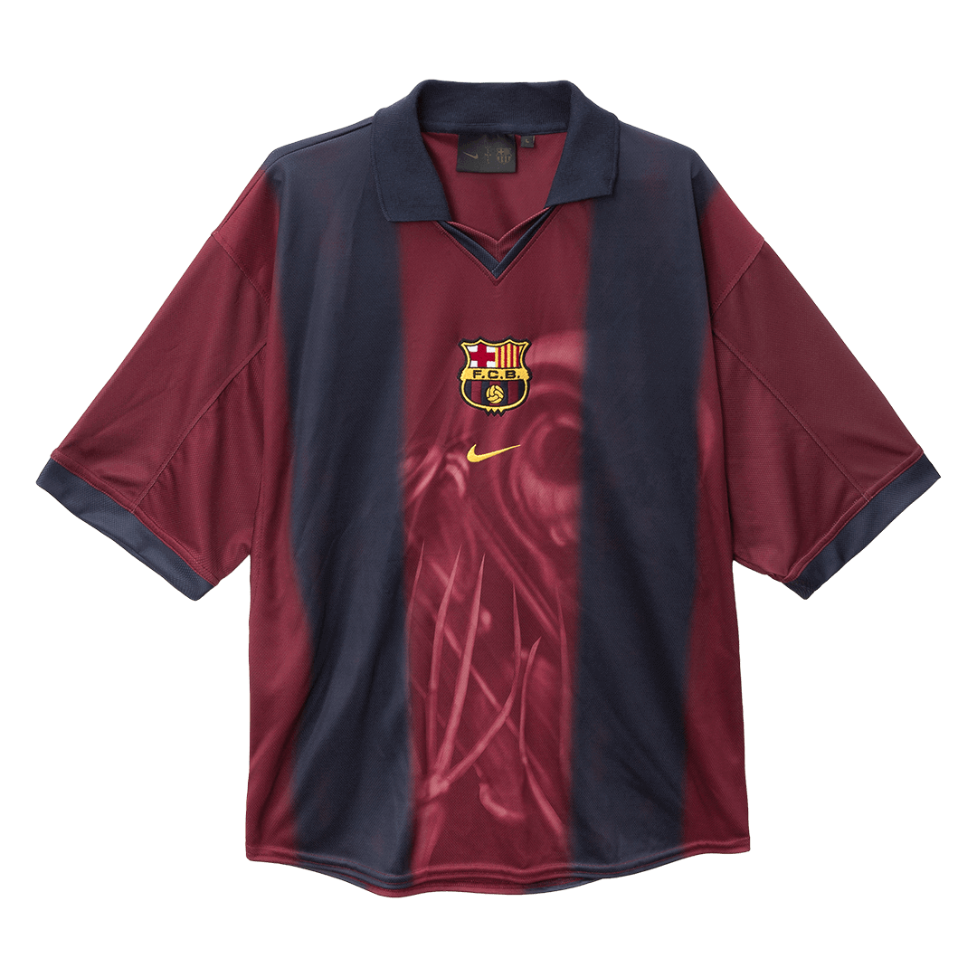 Barcelona Home Soccer Jersey Retro 2000/01 - Football Shirt | SmartJerseys | Official Quality