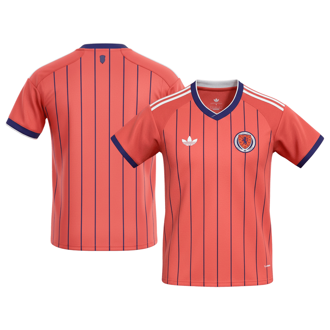 Scotland Away Soccer Jersey World Cup 2026 Pink
