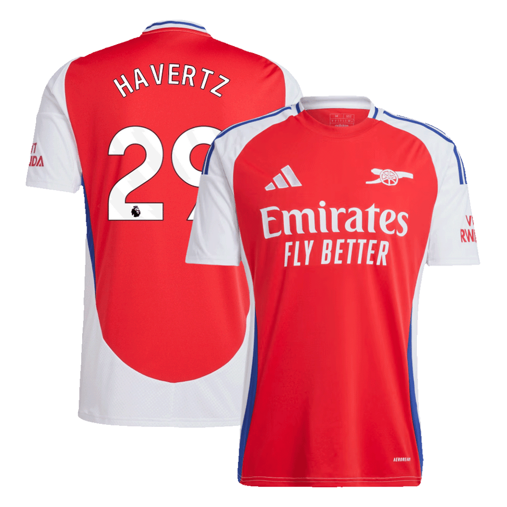 Arsenal HAVERTZ #29 Home Jersey 2024/25 - Football Shirt | SmartJerseys | Official Quality