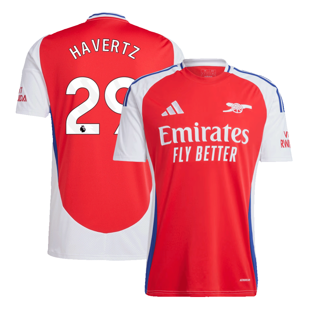 Arsenal HAVERTZ #29 Home Jersey 2024/25 - Football Shirt | SmartJerseys | Official Quality