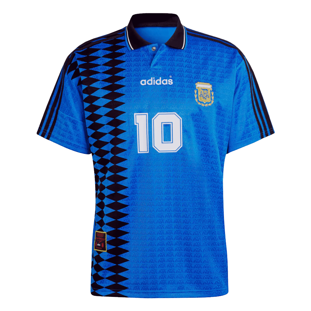 Argentina #10 Away Jersey Retro 1994 - Football Shirt | SmartJerseys | Official Quality
