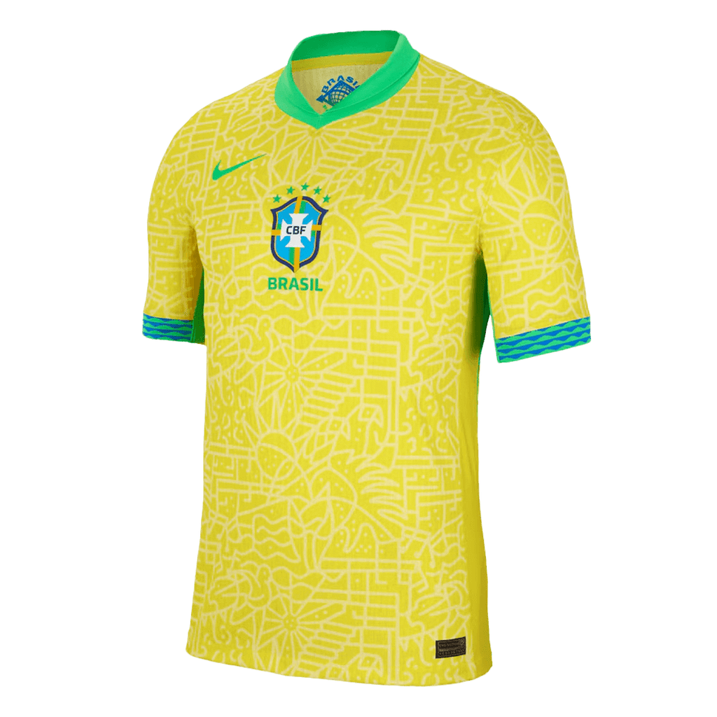 Brazil Home Jersey Authentic Copa America 2024 - Football Shirt | SmartJerseys | Official Quality