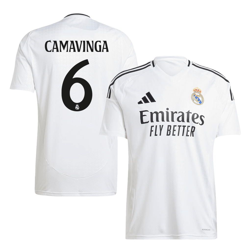 Real Madrid CAMAVINGA #6 Home Jersey 2024/25 - Football Shirt | SmartJerseys | Official Quality