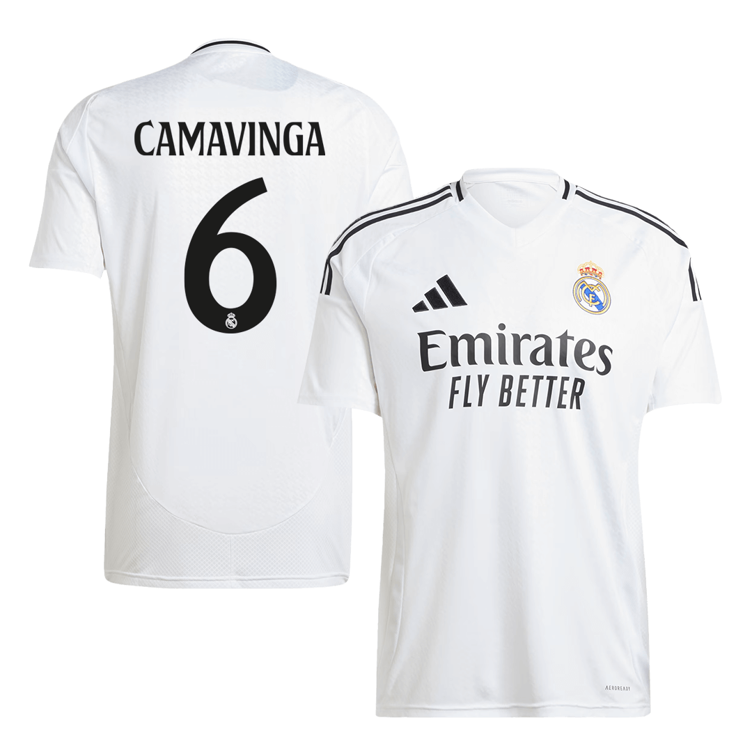 Real Madrid CAMAVINGA #6 Home Jersey 2024/25 - Football Shirt | SmartJerseys | Official Quality