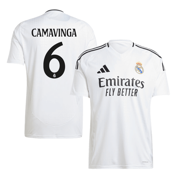 Real Madrid CAMAVINGA #6 Home Jersey 2024/25 - Football Shirt | SmartJerseys | Official Quality