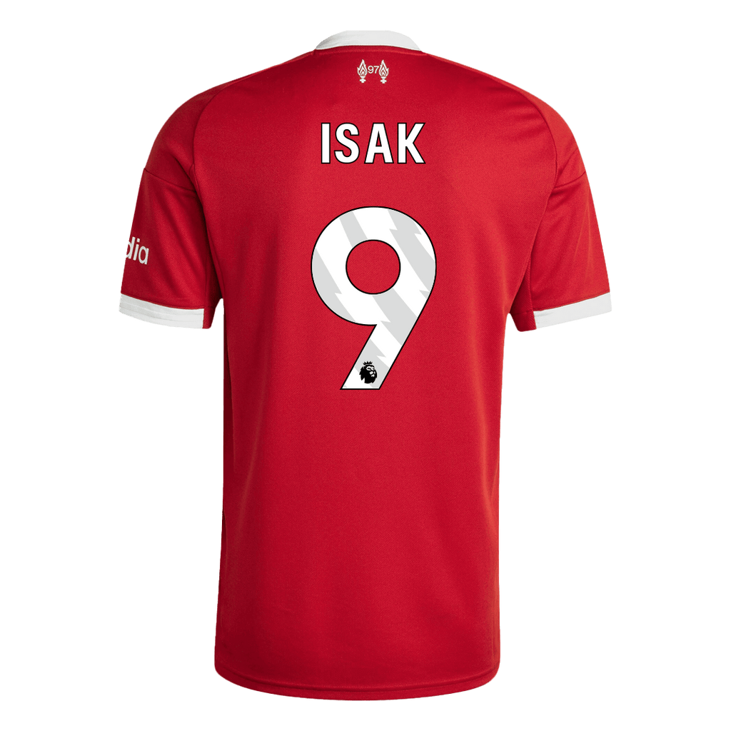 Liverpool ISAK #9 Home Soccer Jersey 2025/26