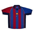 Barcelona Home Soccer Jersey Retro 2001/02 - Football Shirt | SmartJerseys | Official Quality