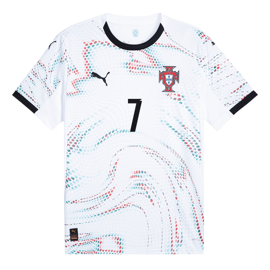 Portugal RONALDO #7 Away Soccer Jersey 2025