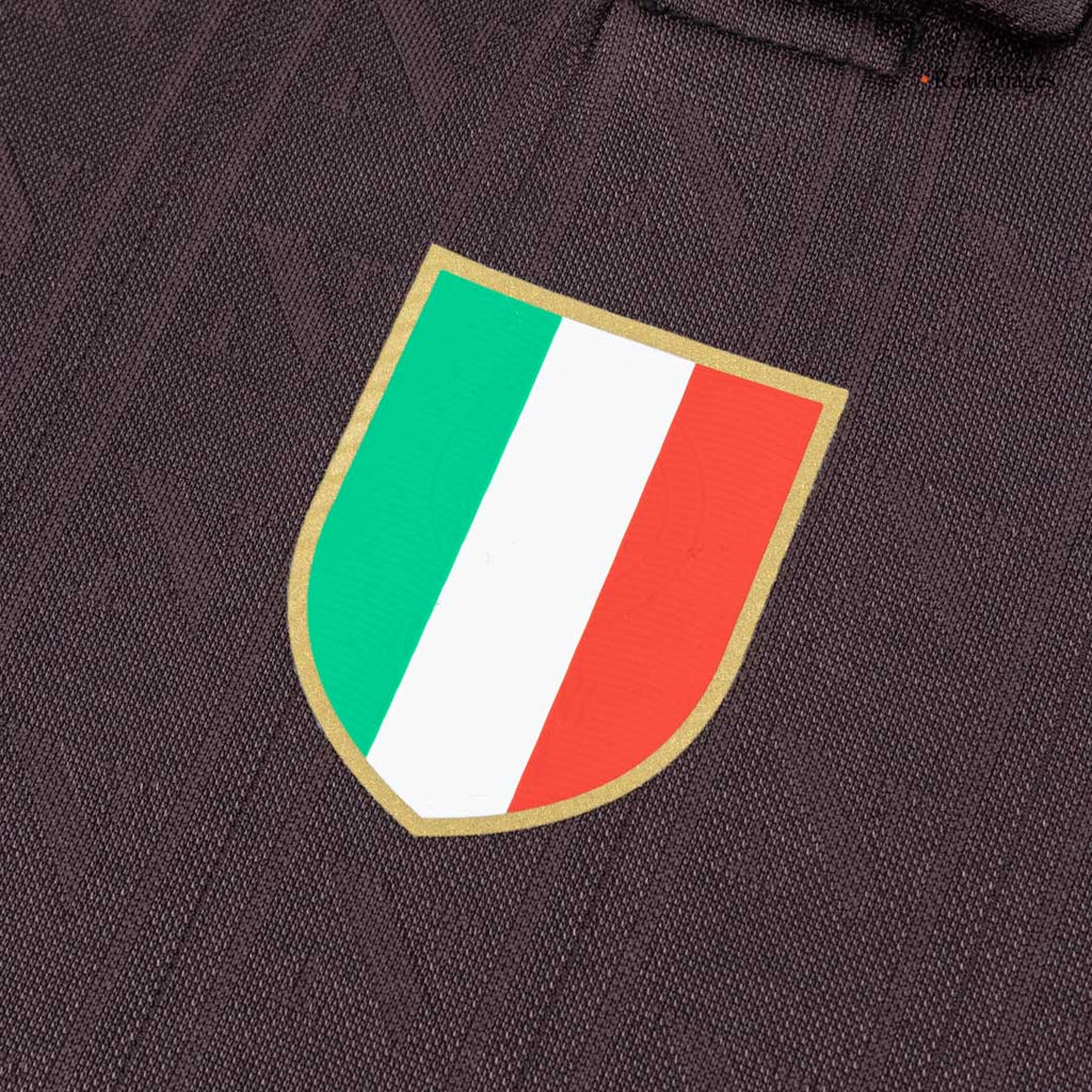 Camiseta de fútbol auténtica de visitante del Napoli 25/26, color negro