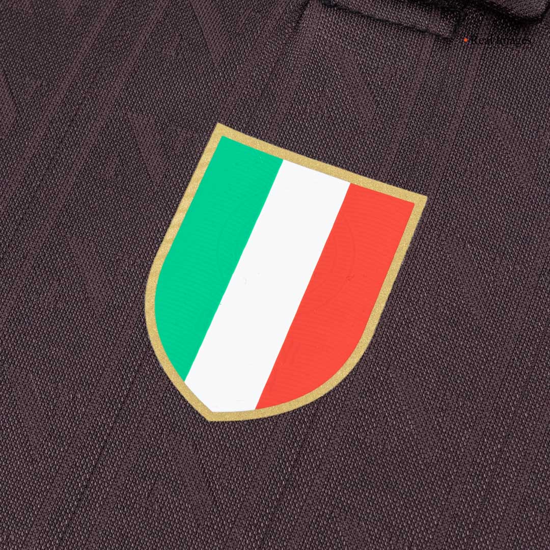 Camiseta de fútbol auténtica de visitante del Napoli 25/26, color negro