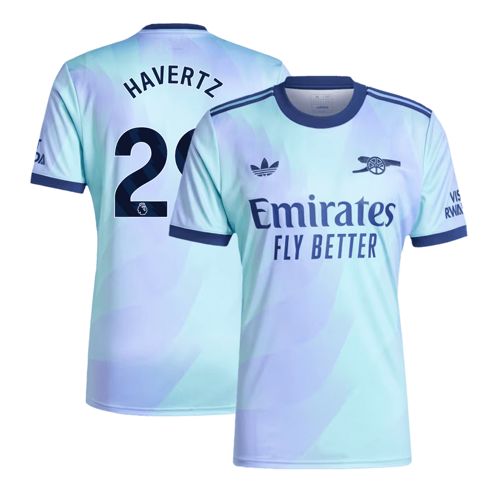 Arsenal HAVERTZ #29 Third Away Soccer Jersey 2024/25 - Football Shirt | SmartJerseys | Official Quality
