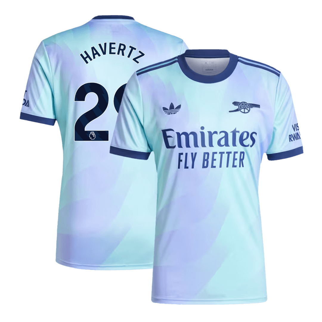 Arsenal HAVERTZ #29 Third Away Soccer Jersey 2024/25 - Football Shirt | SmartJerseys | Official Quality