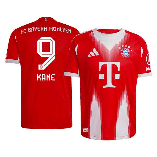 Bayern Munich KANE #9 Home Soccer Jersey Authentic 2025/26 - Football Shirt | SmartJerseys | Official Quality