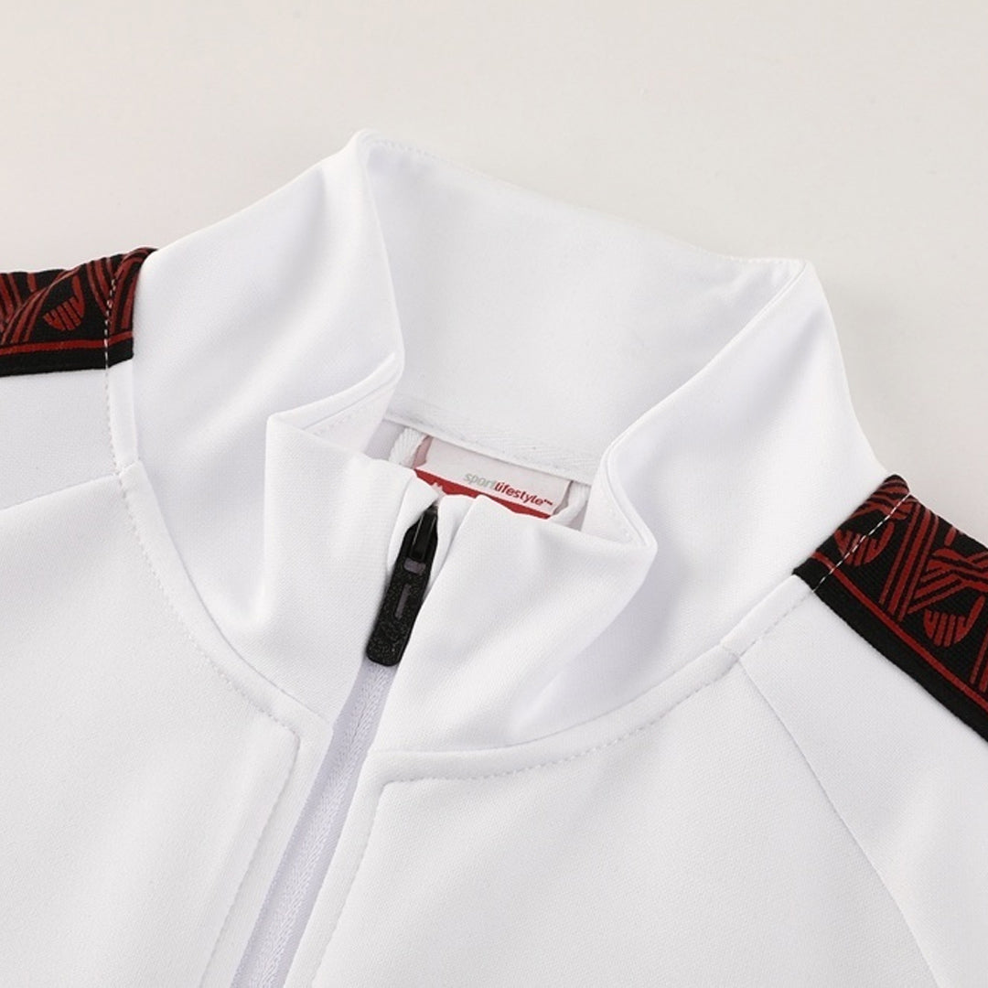Tenue d'entraînement AC Milan 2025/26 - Blanc (Veste + Pantalon)