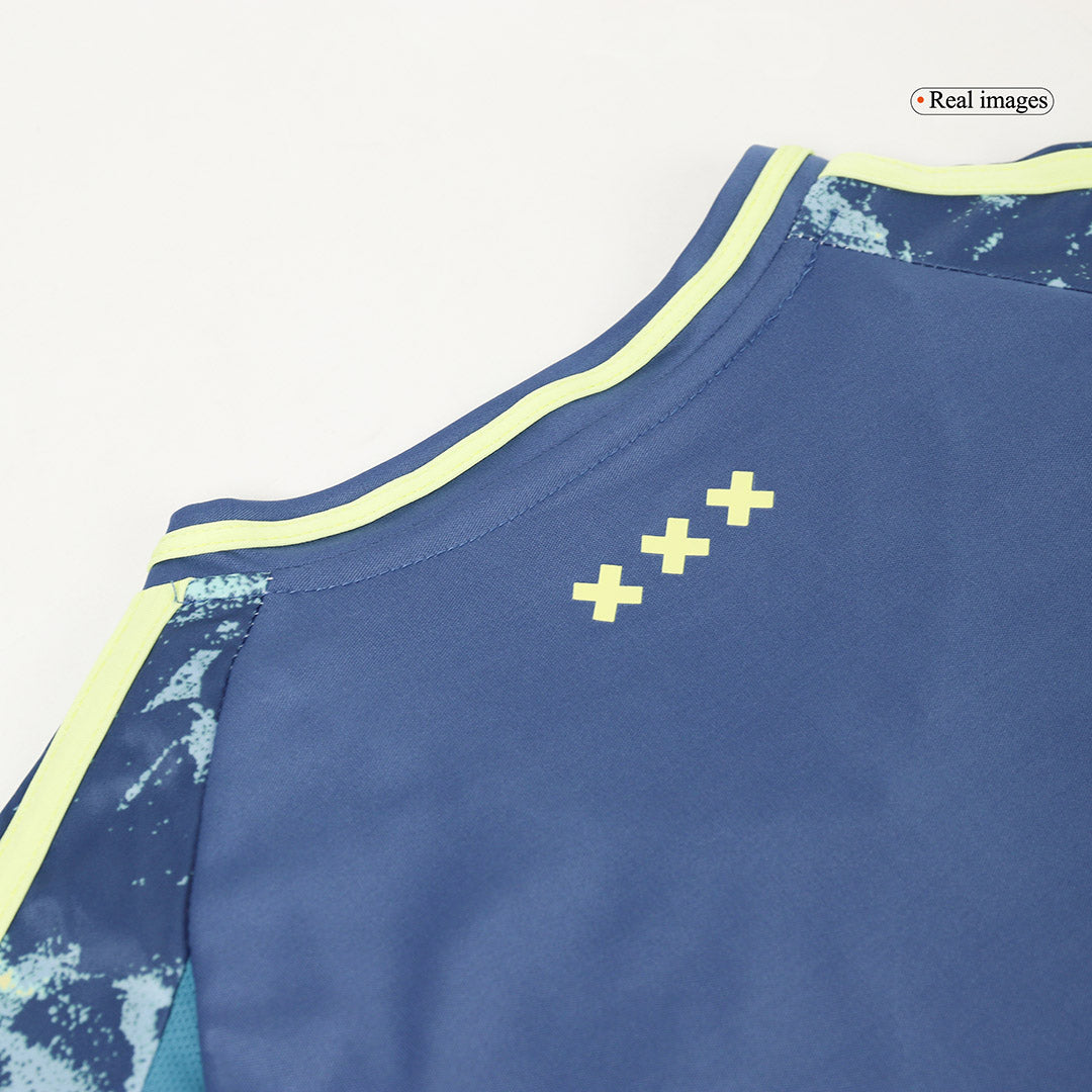 Tenue de football extérieure de l'Ajax pour enfant (maillot + short) 2024/25