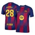 ROONY #28 Authentic Barcelona Home Soccer Jersey 2025/26 Red&Blue - Football Shirt | SmartJerseys | Official Quality