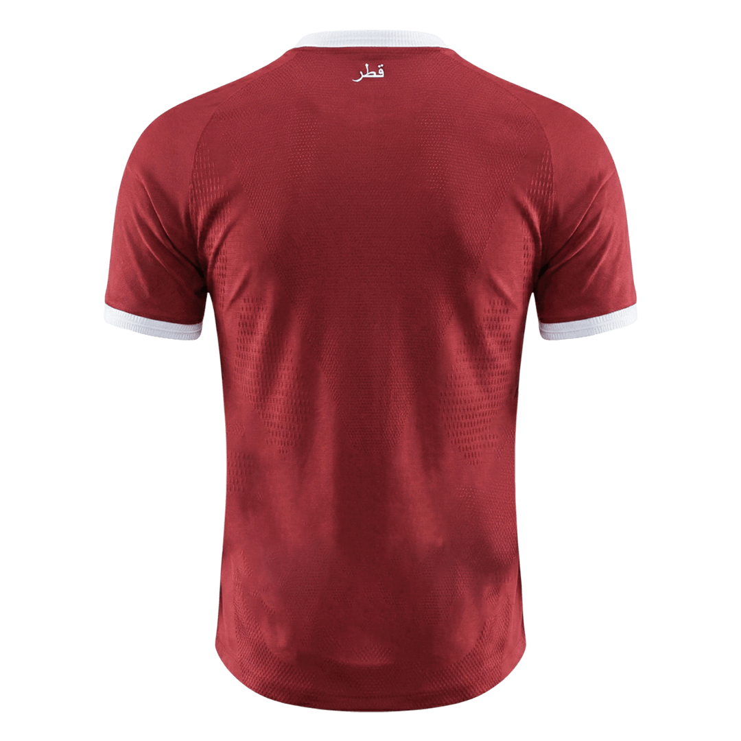 Qatar Home Soccer Jersey Authentic 2026