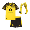 Kid's Borussia Dortmund Home Soccer Jersey Kit(Jersey+Shorts+Socks) 25/26 Yellow - Football Shirt | SmartJerseys | Official Quality