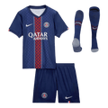 Kid's PSG Home Soccer Jersey Kit(Jersey+Shorts+Socks) 2025/26 Navy - Football Shirt | SmartJerseys | Official Quality