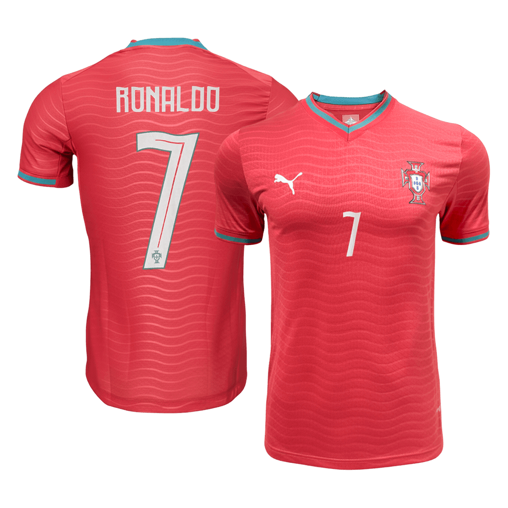 Portugal RONALDO #7 Home Soccer Jersey Authentic 2026 - Football Shirt | SmartJerseys | Official Quality