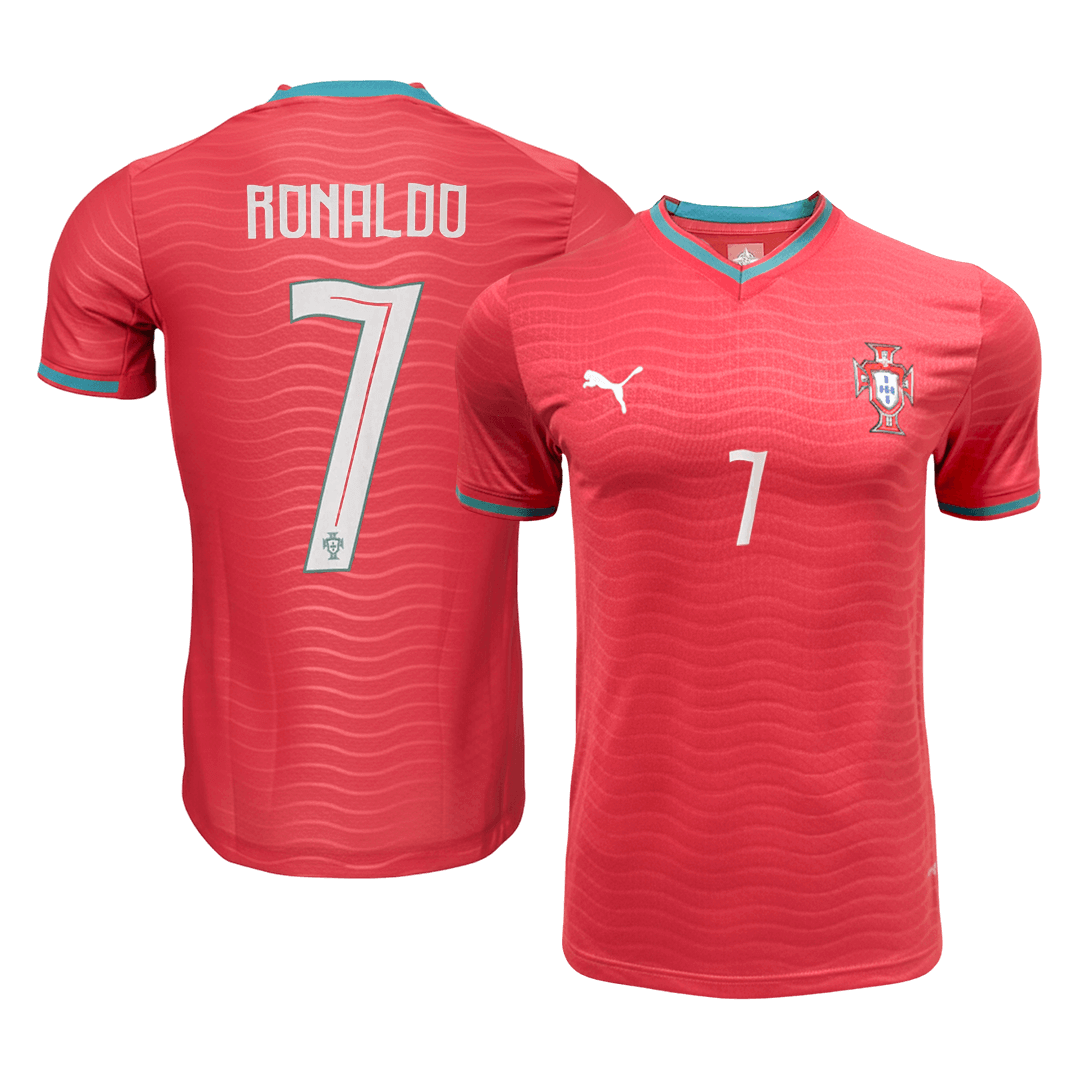 Portugal RONALDO #7 Home Soccer Jersey Authentic 2026 - Football Shirt | SmartJerseys | Official Quality