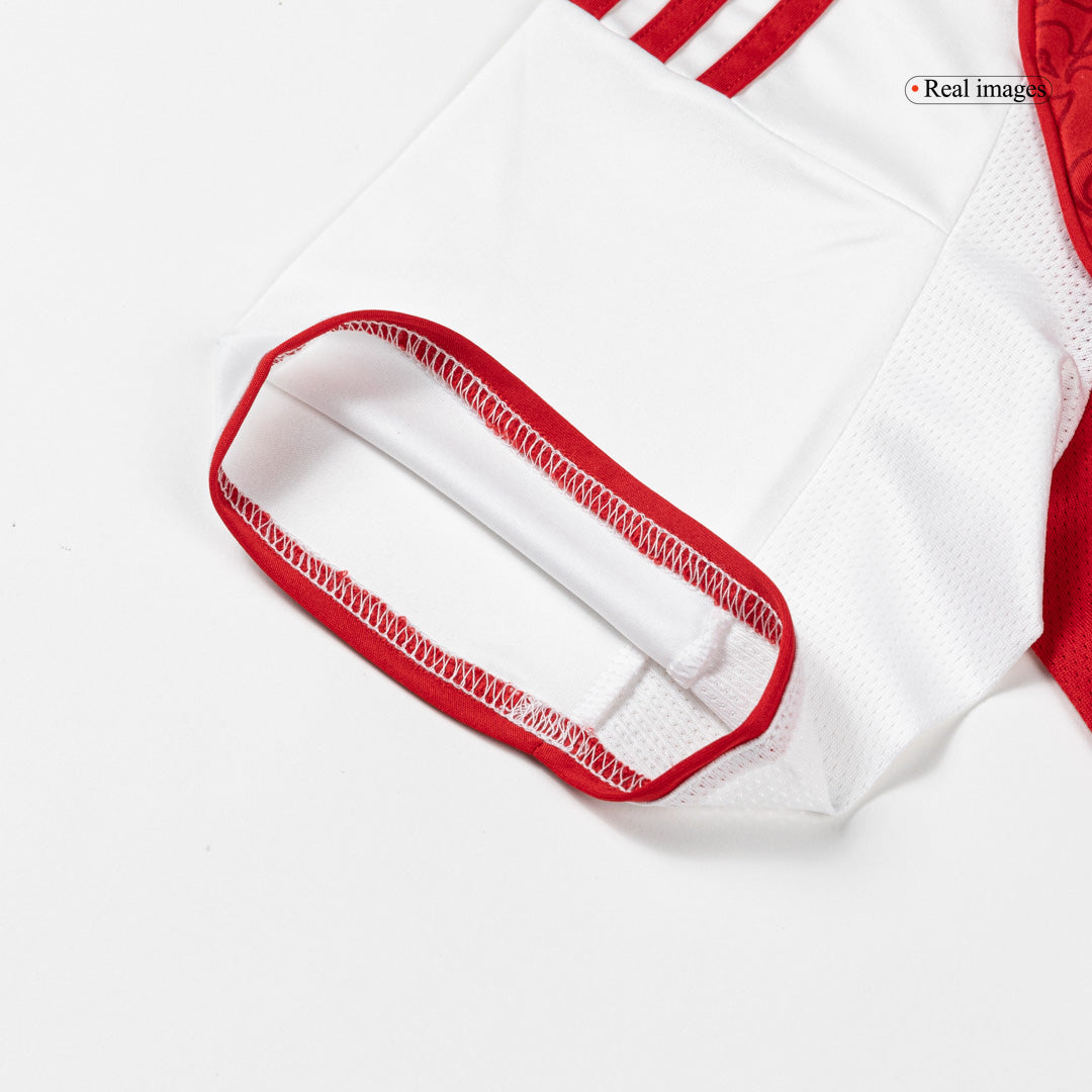 SAKA #7 Maillot de football Arsenal Domicile 2025/26 Rouge