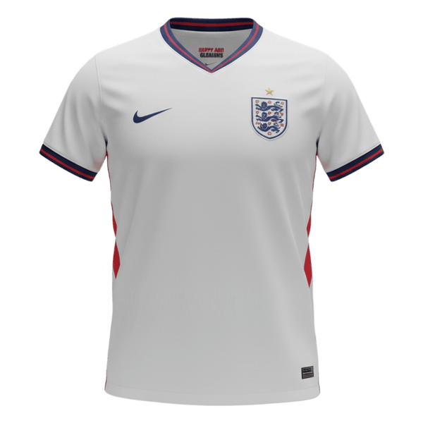 England Home Soccer Jersey World Cup 2026 White - Football Shirt | SmartJerseys | Official Quality