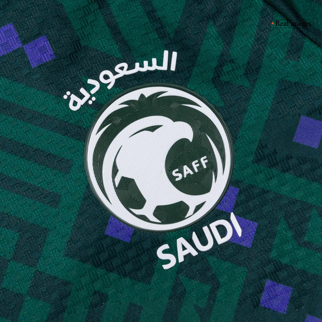 Camiseta de fútbol local de Arabia Saudita auténtica 2026