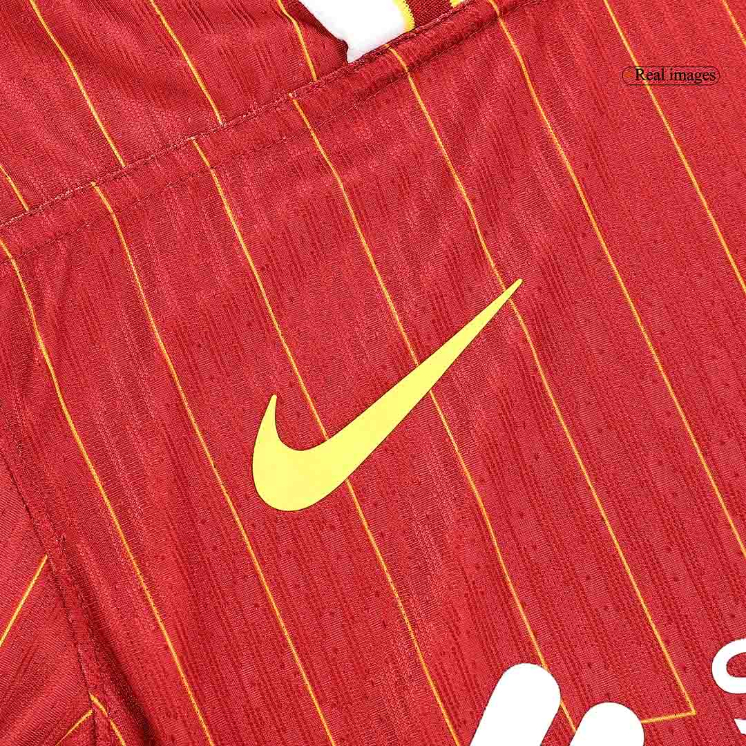 Camiseta de fútbol local auténtica del Liverpool M.SALAH #11 2024/25