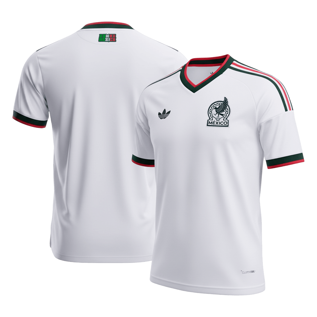 Mexico Away Soccer Jersey World Cup 2026 White
