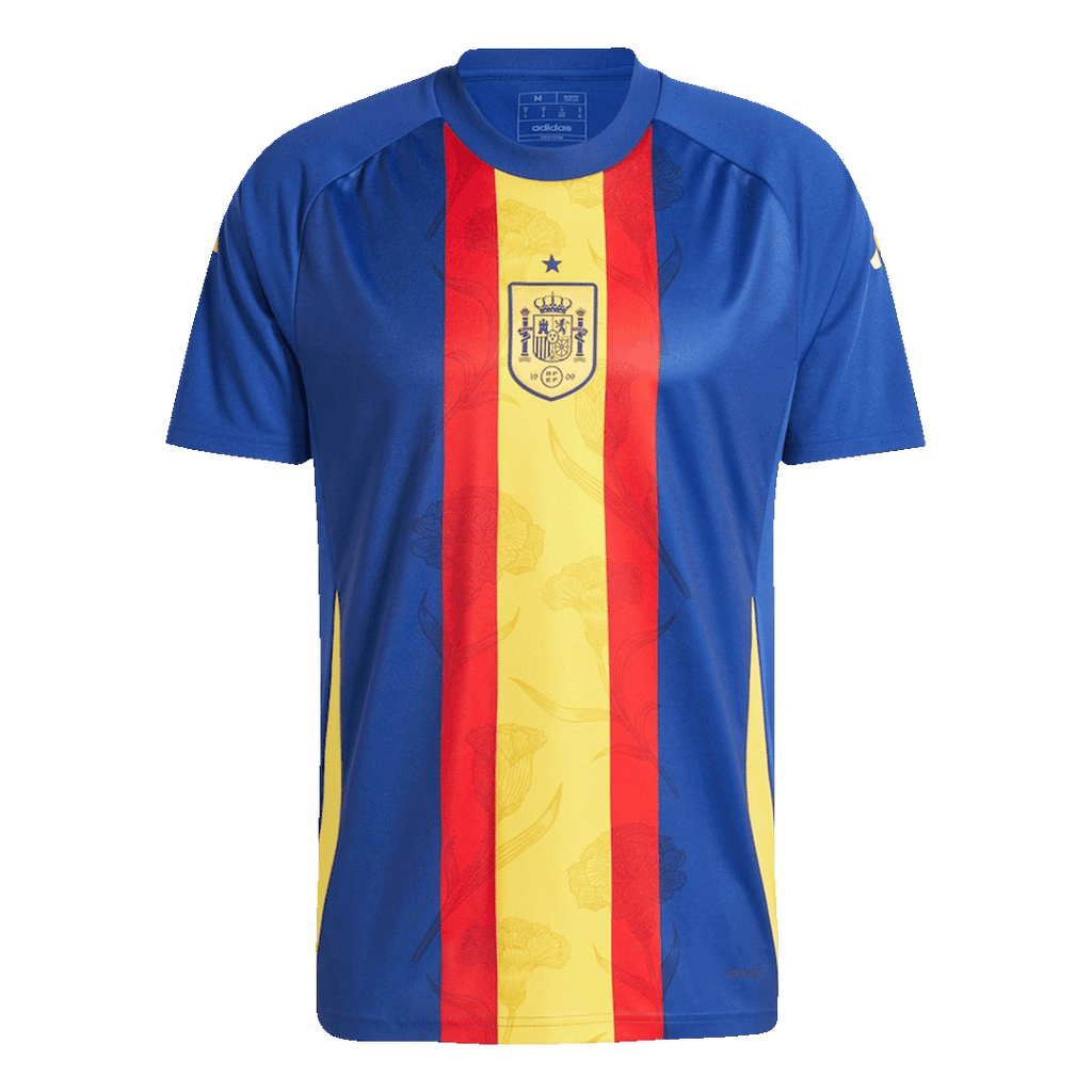 Spain Pre-Match Jersey EURO 2024 - Football Shirt | SmartJerseys | Official Quality