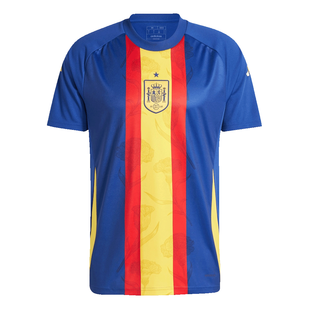 Spain Pre-Match Jersey EURO 2024 - Football Shirt | SmartJerseys | Official Quality