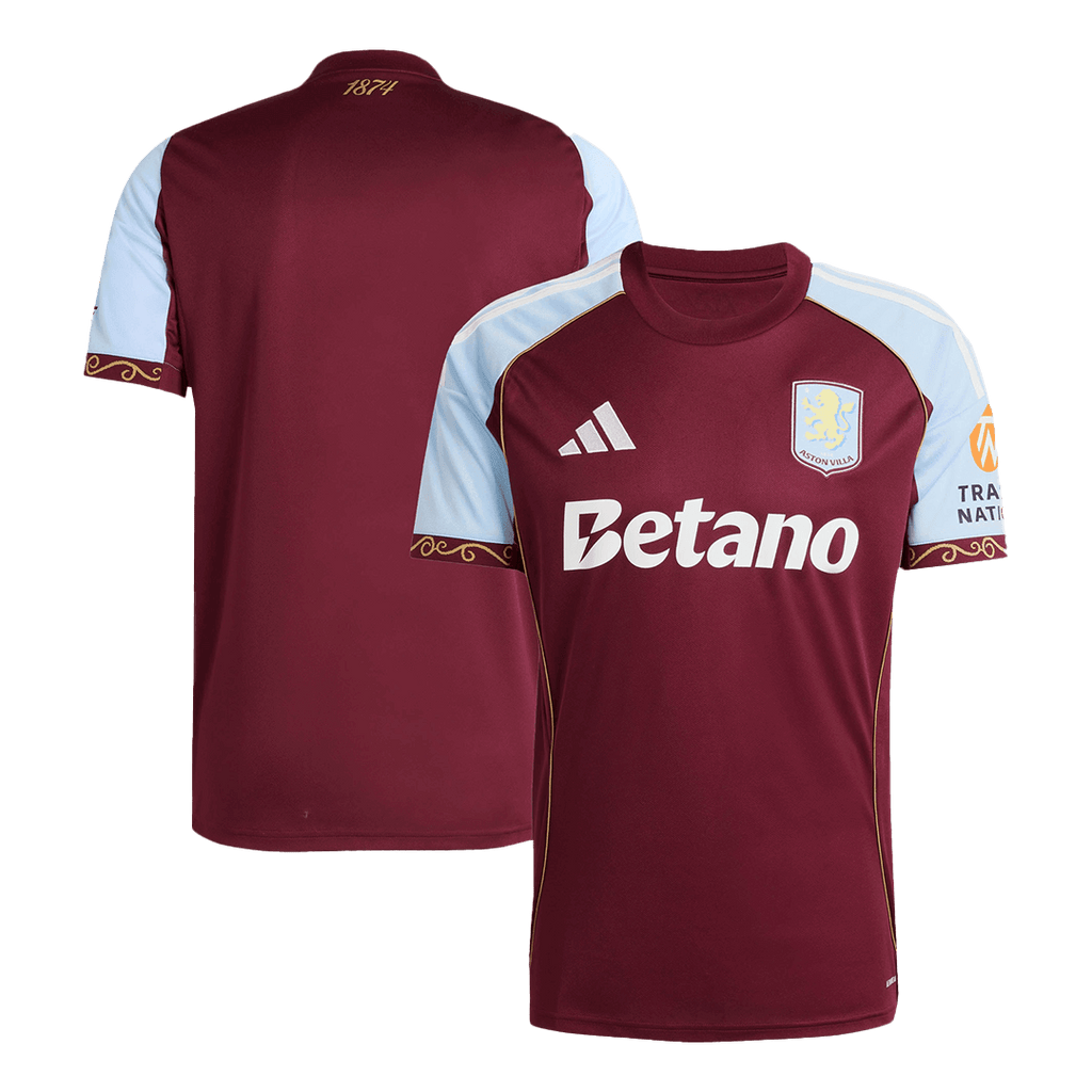 Maillot domicile d'Aston Villa 2025/26