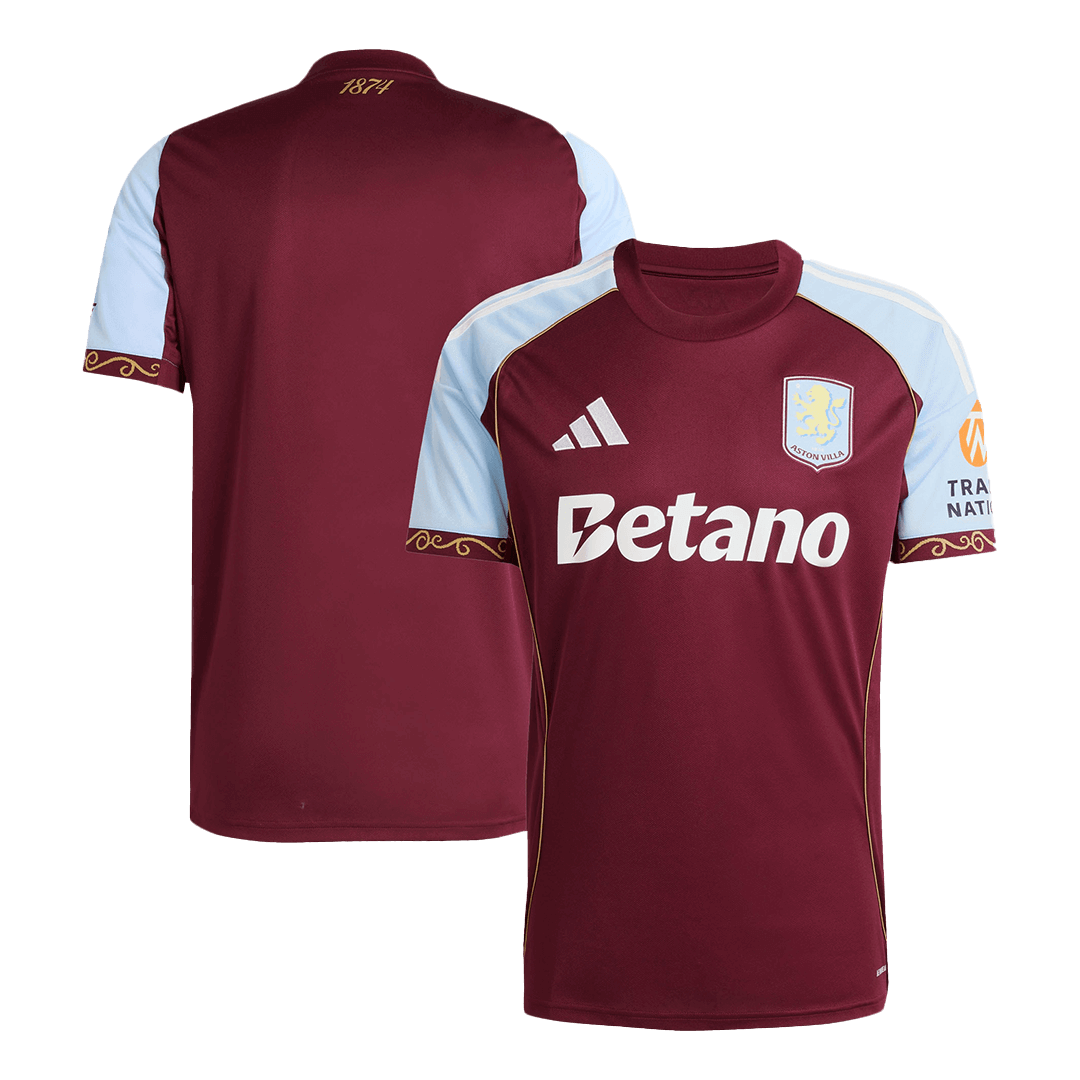 Maillot domicile d'Aston Villa 2025/26