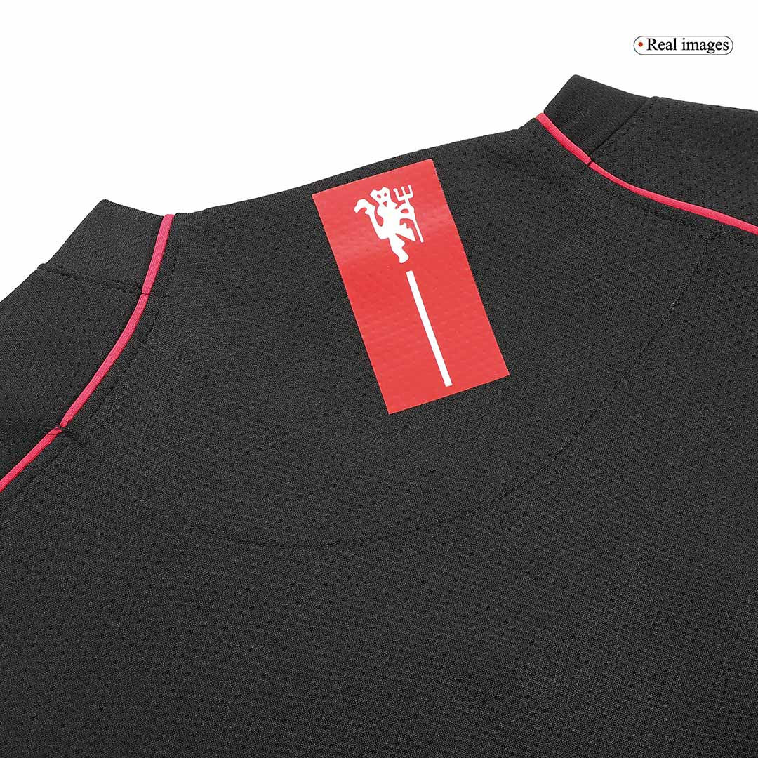 Manchester United ROONEY #10 Away Soccer Jersey Retro 2007/08 - Long Sleeve
