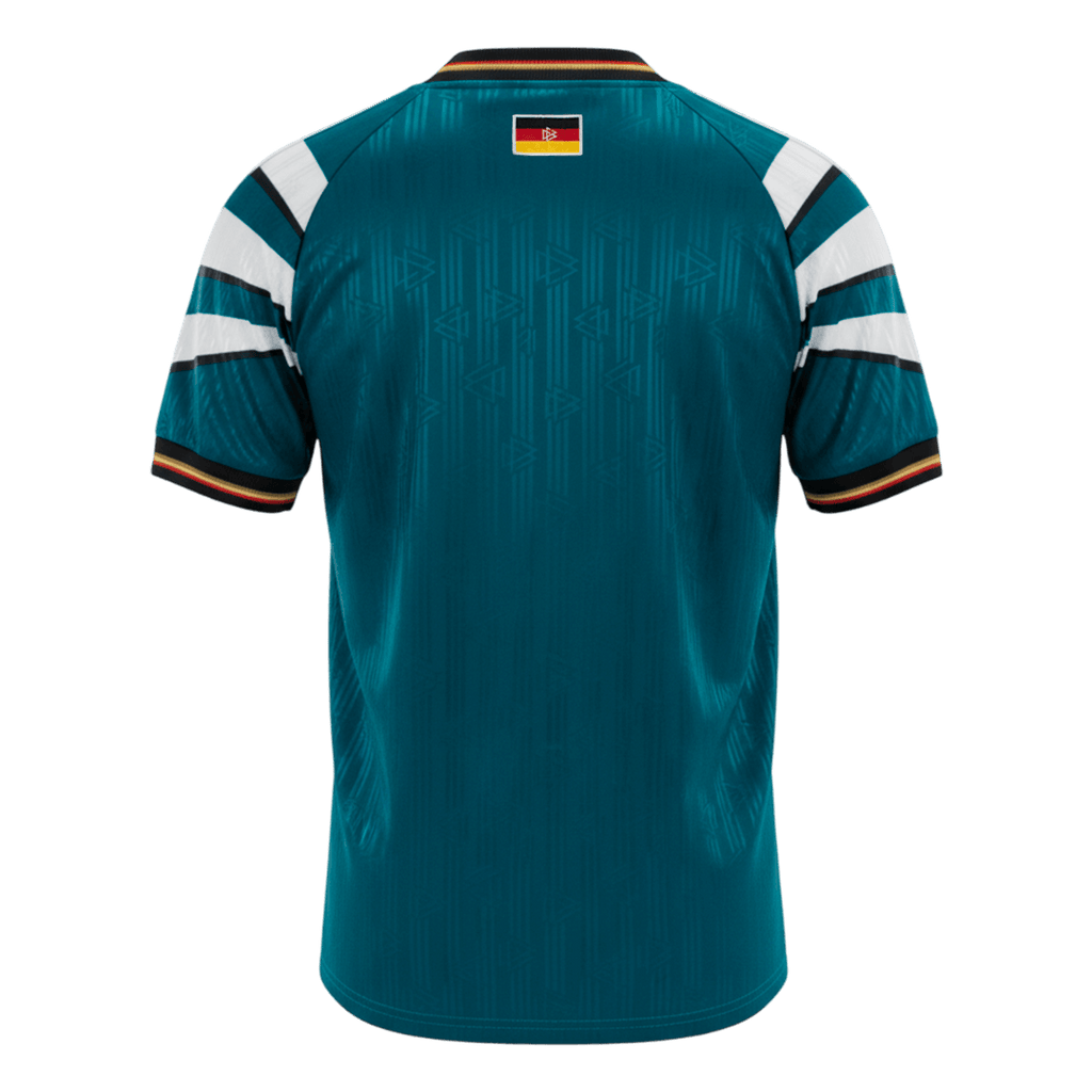 Camiseta retro de fútbol de visitante de Alemania 1996/97