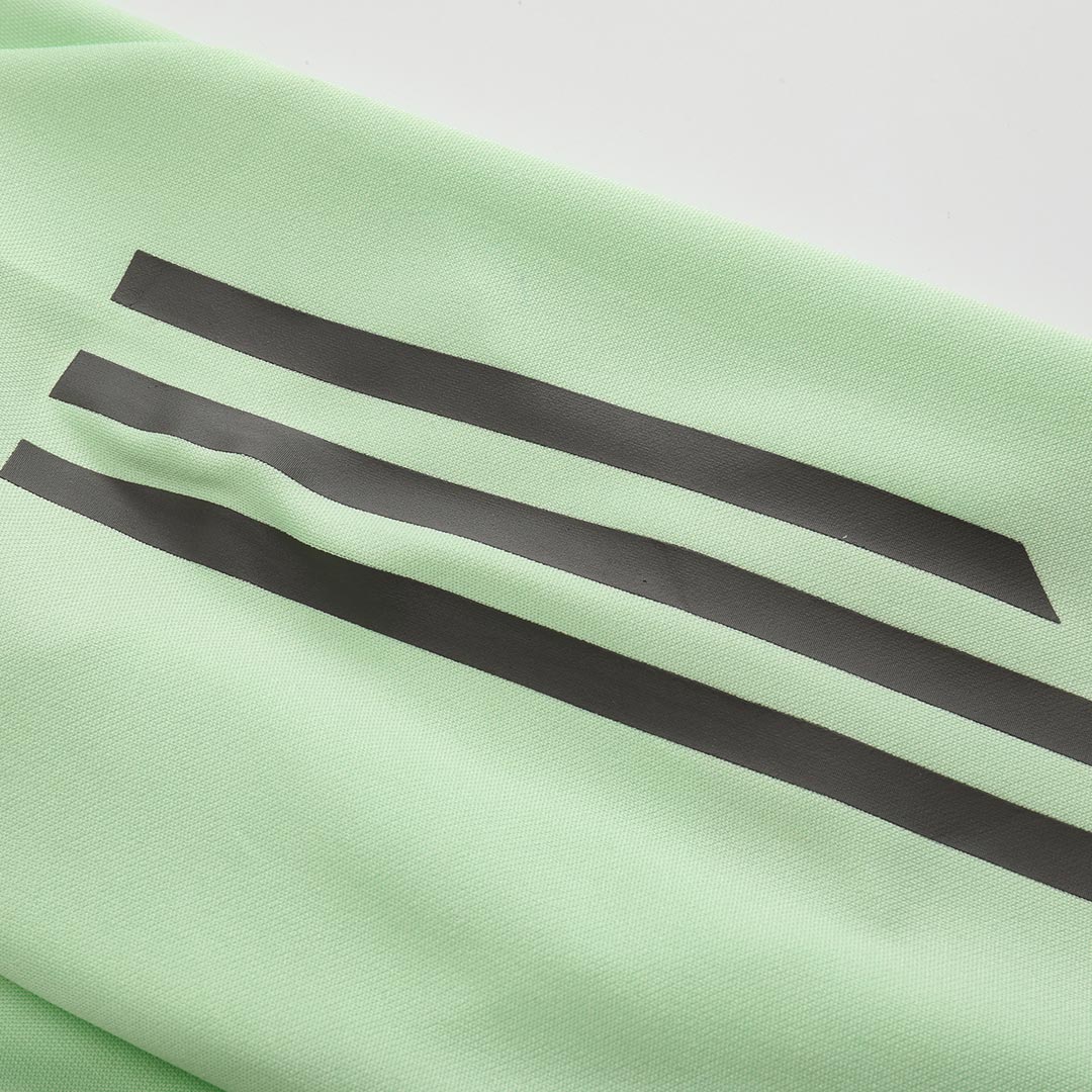 Conjunto de sudadera con cremallera del Real Madrid para niño (camiseta y pantalón) 25/26 Verde