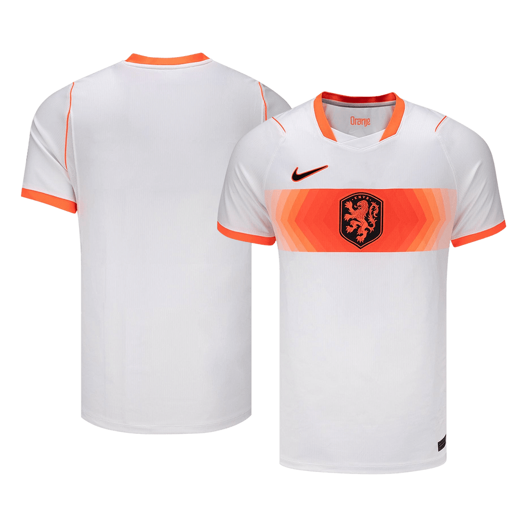 VIRGIL #4 Netherlands Away Soccer Jersey World Cup 2026 White
