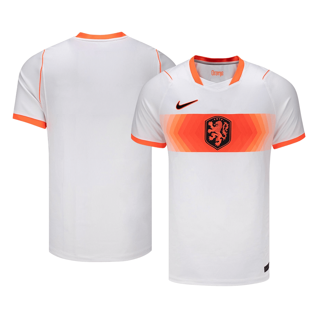 VIRGIL #4 Netherlands Away Soccer Jersey World Cup 2026 White