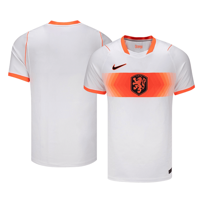 VIRGIL #4 Netherlands Away Soccer Jersey World Cup 2026 White