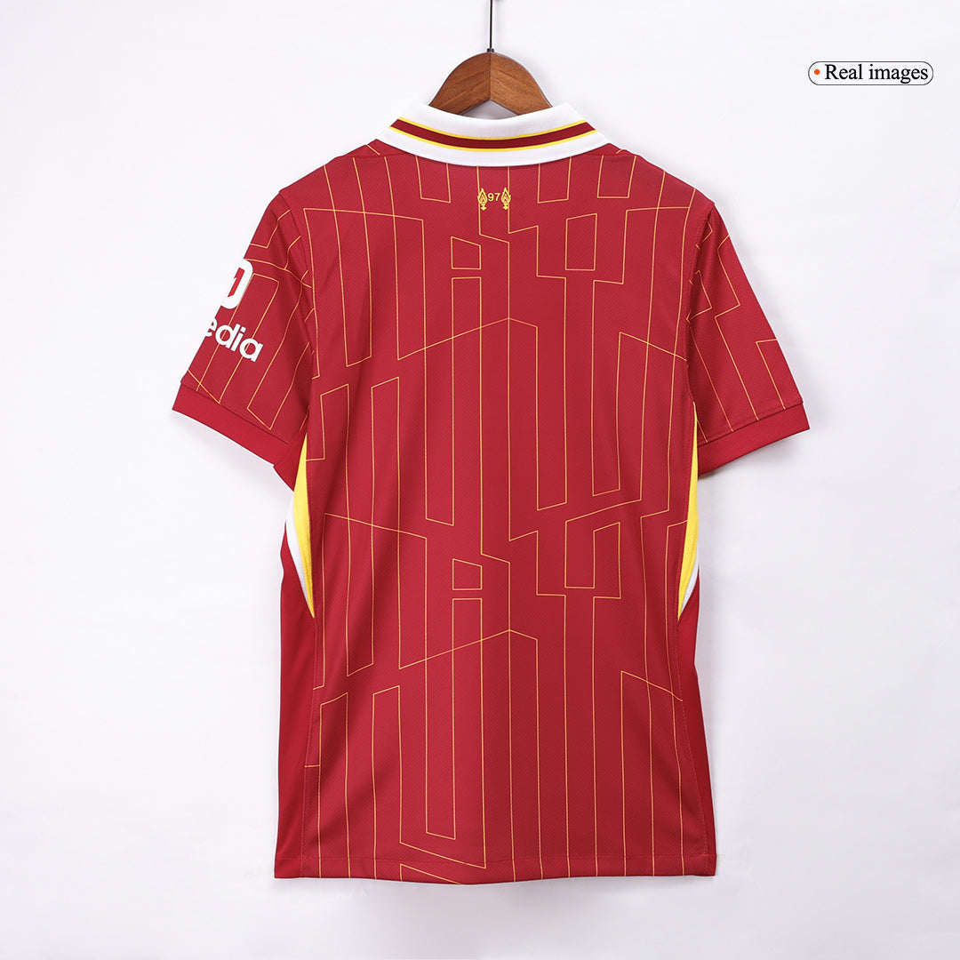 Liverpool LUIS DÍAZ #7 Home Soccer Jersey 2024/25 - UCL Edition