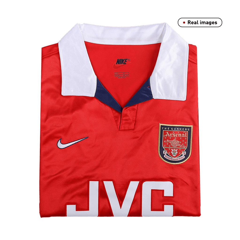 Camiseta retro de local del Arsenal 1998/99