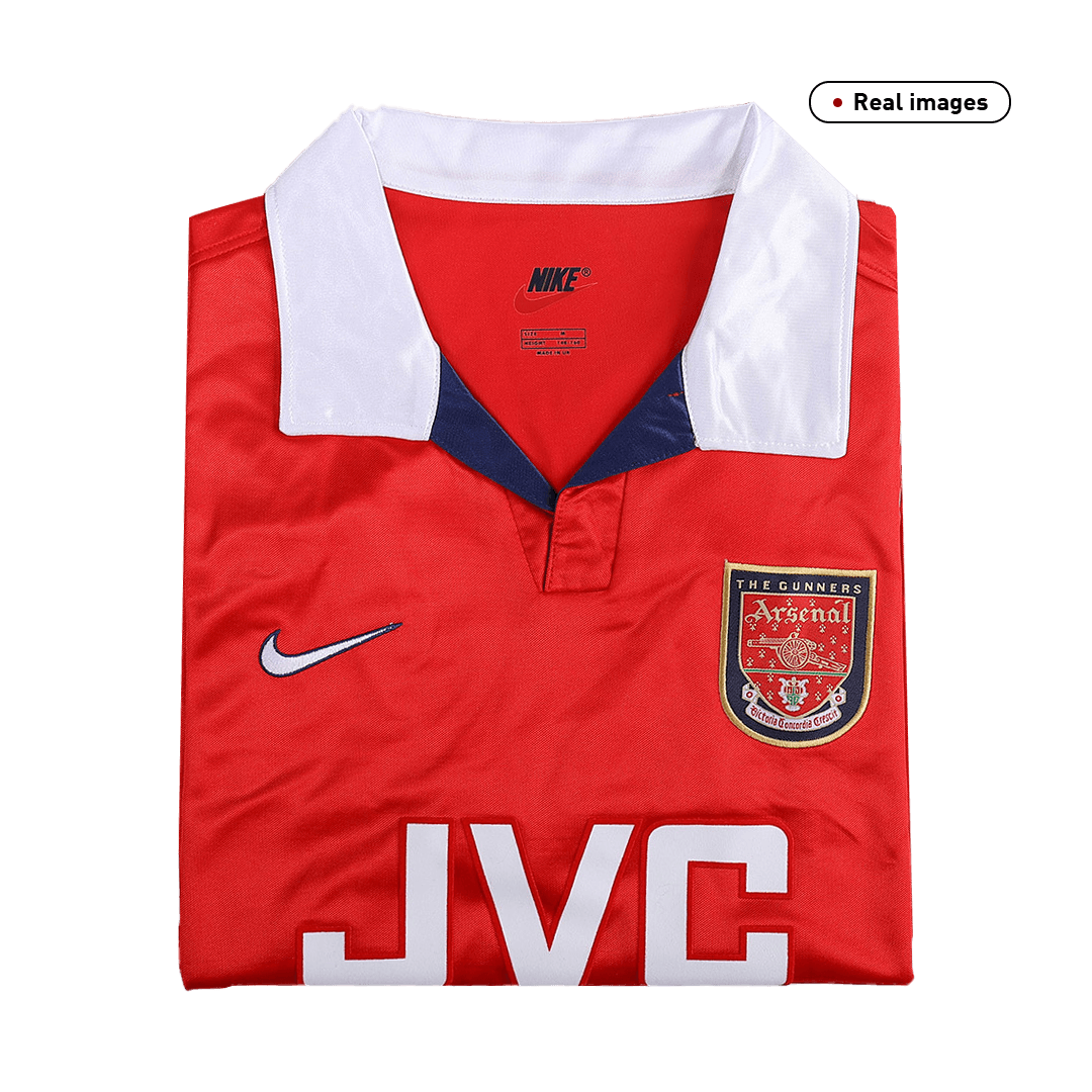 Camiseta retro de local del Arsenal 1998/99