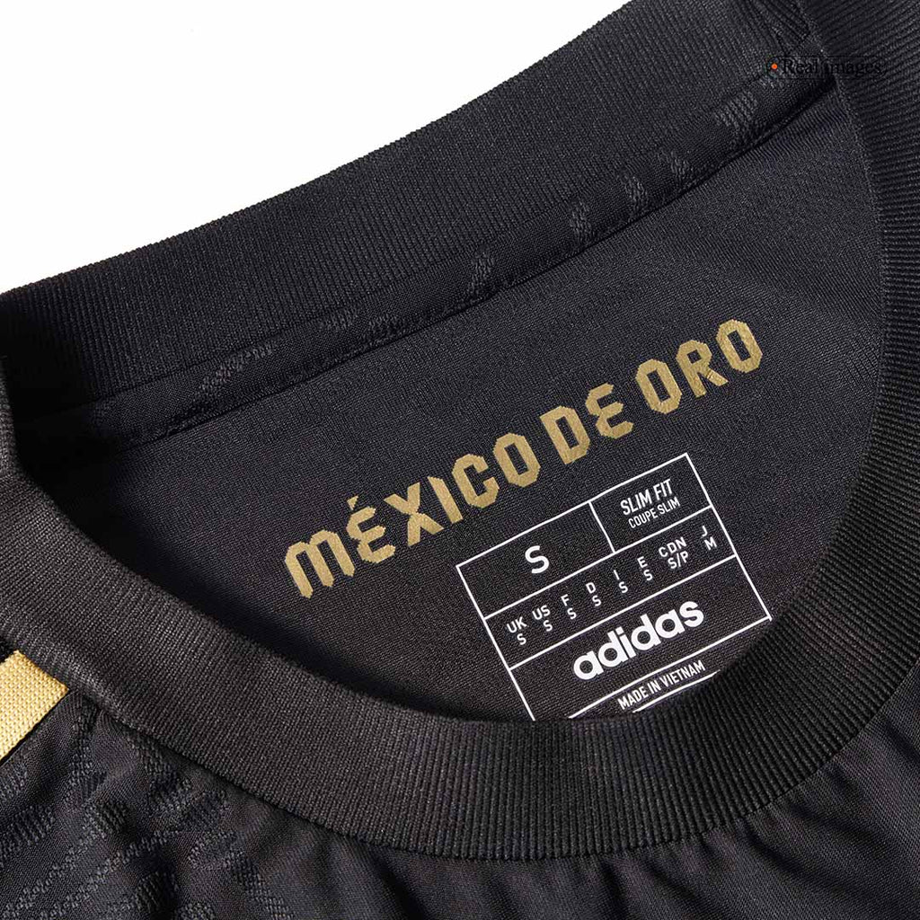 Camiseta de fútbol de visitante de manga larga de México 2025 - Copa Oro