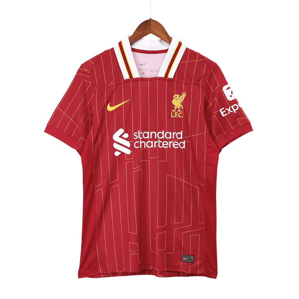 Liverpool CHAMPIONS #20 Home Soccer Jersey 2024/25