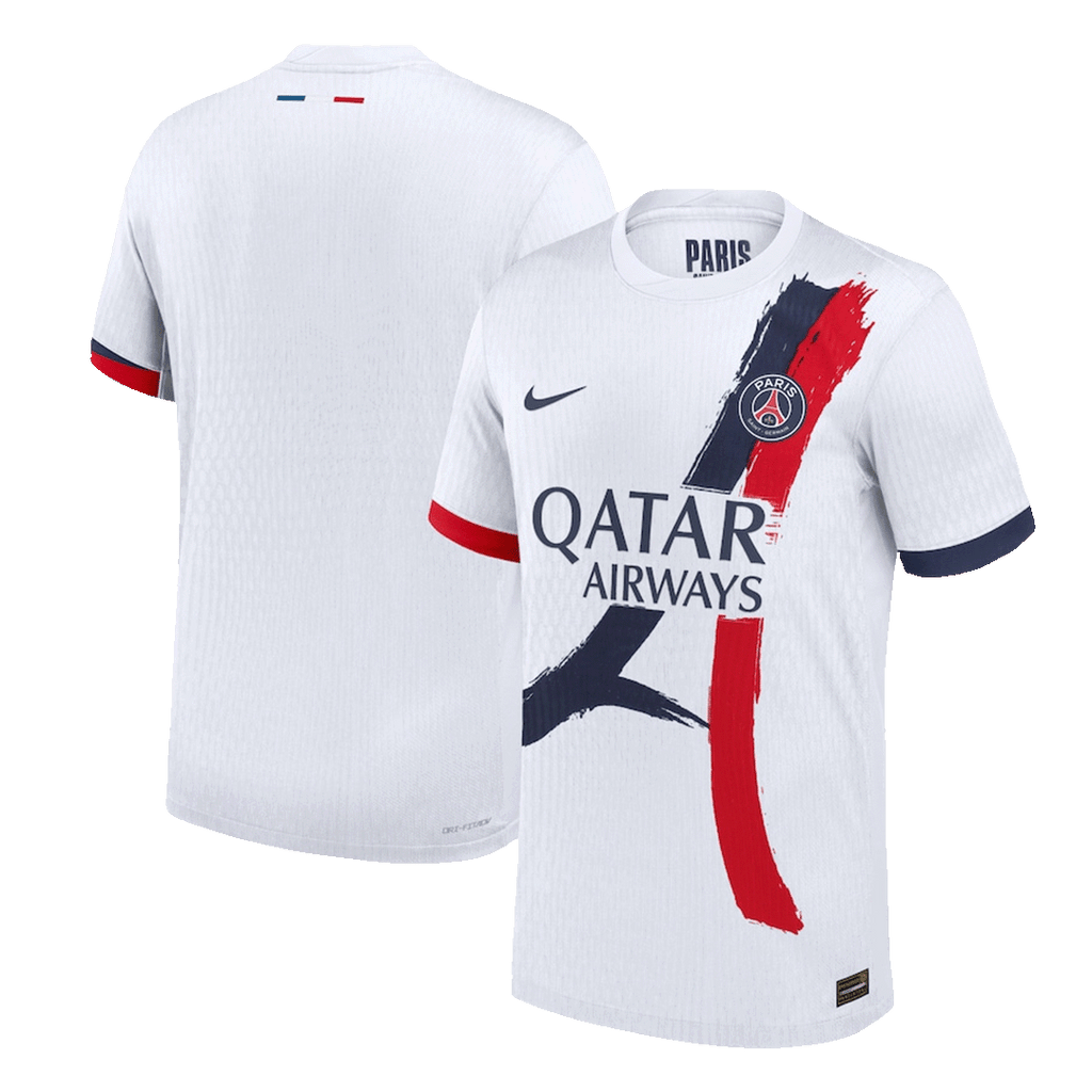 Camiseta de visitante auténtica del PSG 2024/25