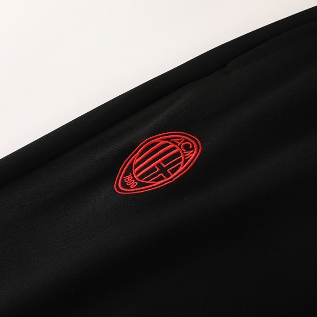 AC Milan Training Kit 2025/26 - Black (Jacket+Pants)