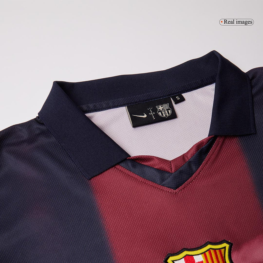 Barcelona Home Soccer Jersey Retro 2000/01