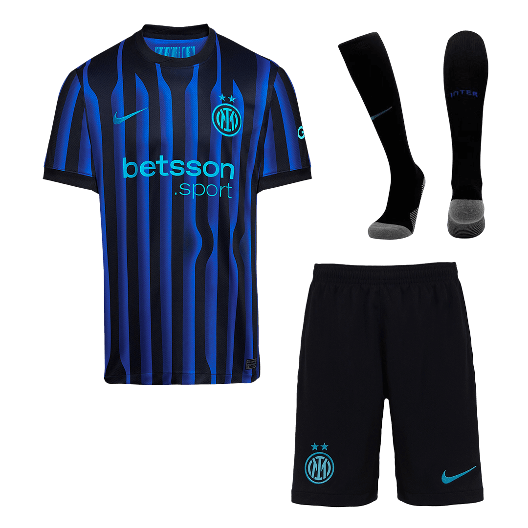 Inter Milan Home Soccer Jersey Kit 2025/26 - Football Shirt | SmartJerseys | Official Quality